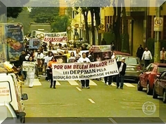 Protesto em São Paulo lembra Victor Hugo Deppman